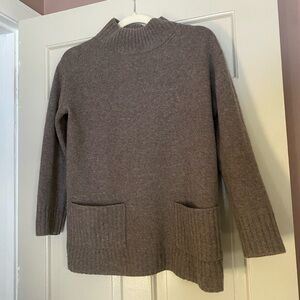 The Cashmere Project- 100% Cashmere Cozy Brown Women's Sweater